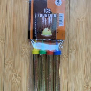 Tortagyertya 12cm színes (4db-os)