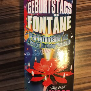 Zenélő virág (1db-os)